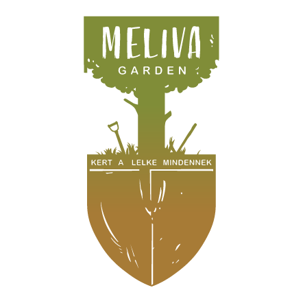 Meliva Garden logó, ásó