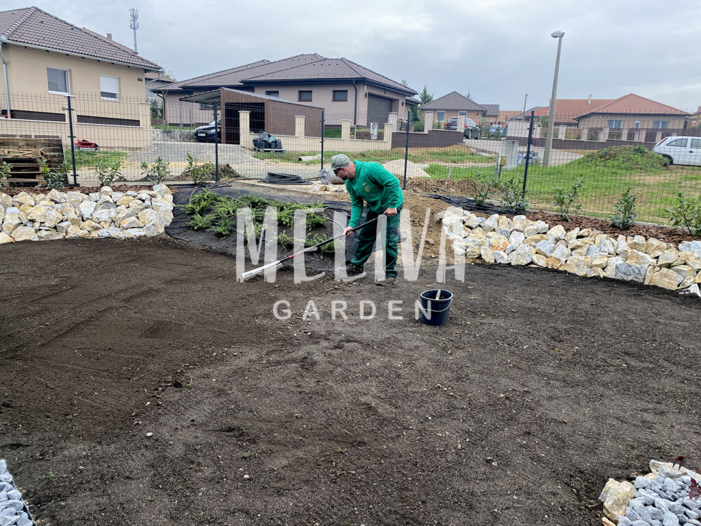 Füvesítés lépései - Meliva Garden - Budapest, Pest megye, Baranya, Tolna, Somogy