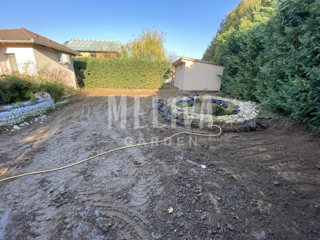 Kerti tó kialakítás, kerti tó készítés, Budapest, Pest Megye, Meliva Garden