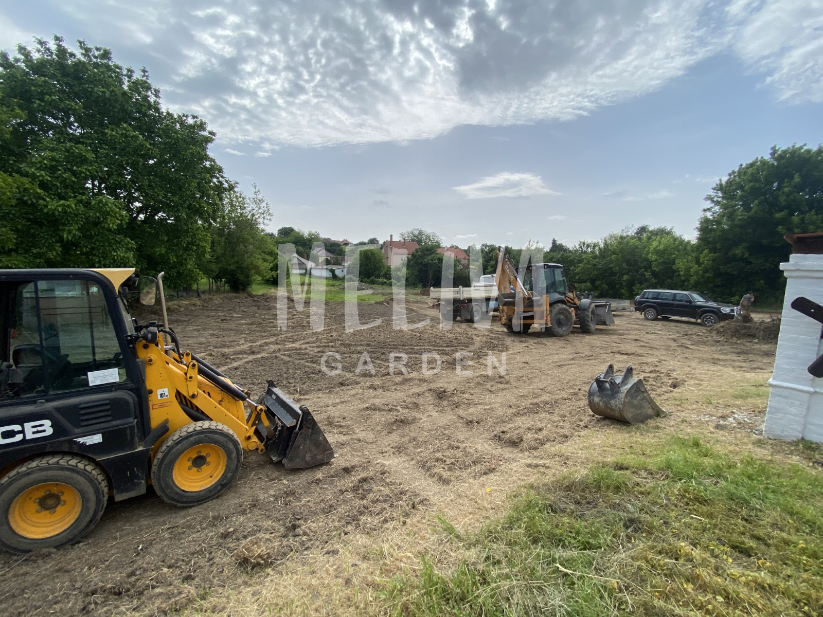 Bobcat rendelés Pécs, Baranya, Tolna, Somogy, tereprendezés, Meliva Garden