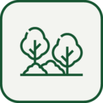 park karbantartás, park készítés ikon, design elem, Meliva Garden