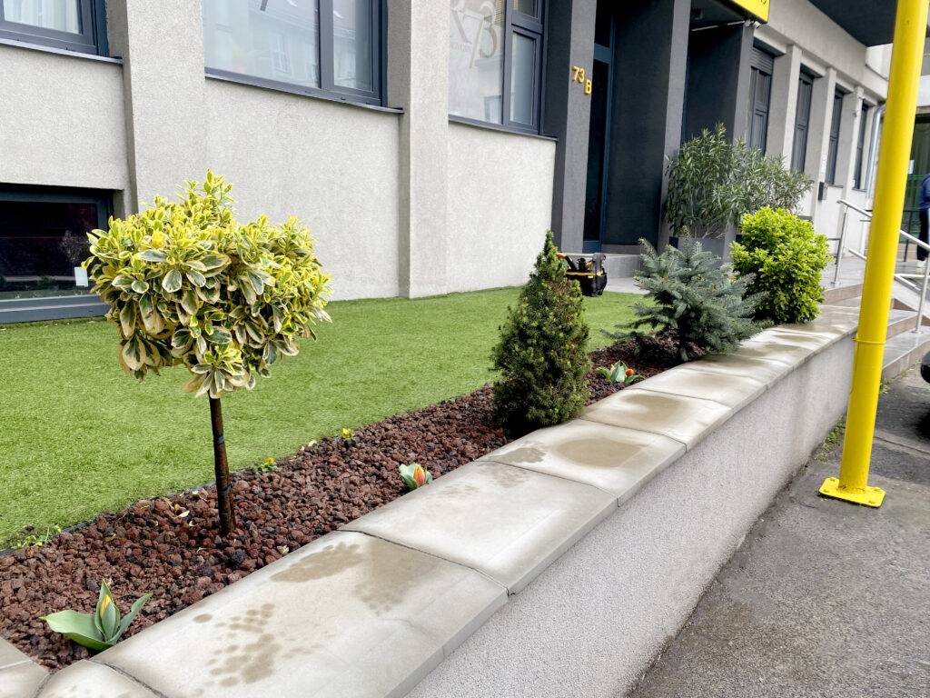 R73 növényültetés, Meliva Garden, Pécs