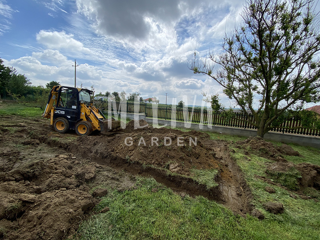 Földmunka Pécs - alapásás, építményalap ásása, grillteraszhoz, nyárikonyhához