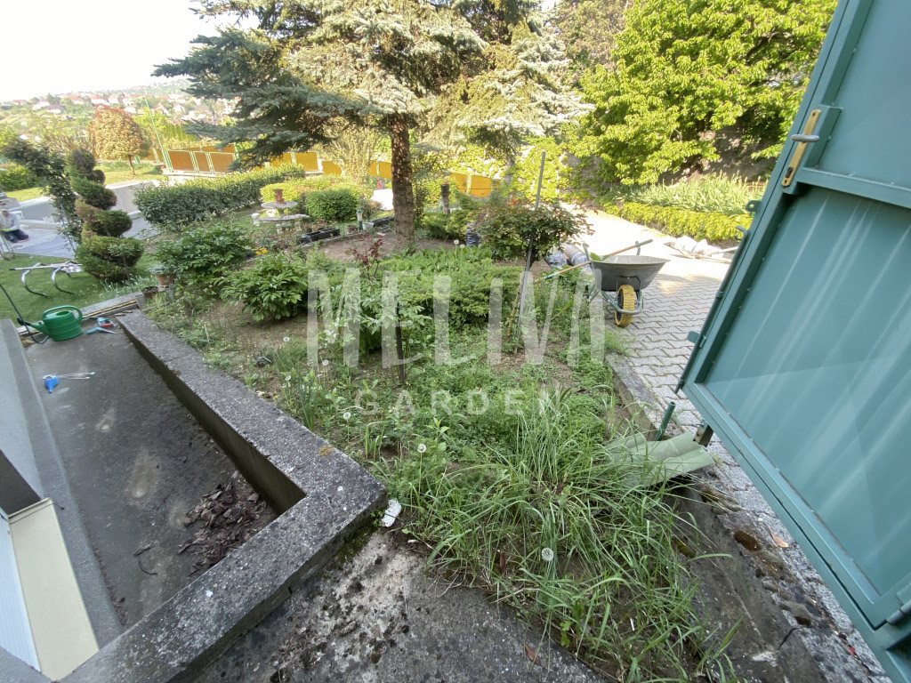 Terület frissítése Pécs, kertápolás, kiindulási állapot