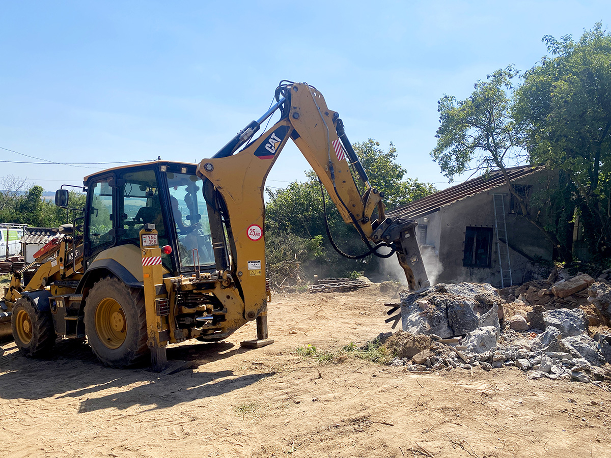 Gépi és kézi földmunka Pécs, Baranya, Tolna, Somogy - tükörkiszedés